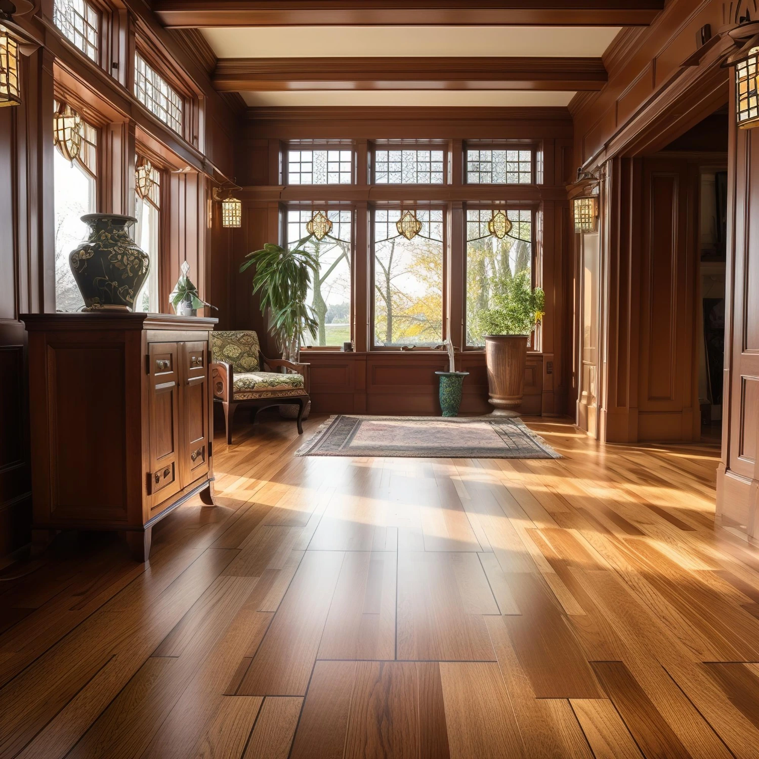 American Walnut Engineered Wood Flooring