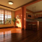 Carbonized Wide Click Bamboo Flooring