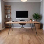Natural Wide Click Bamboo Flooring