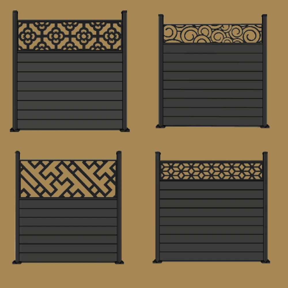 Custom Style Screen Fence